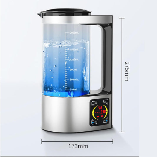 Bouilloire à hydrogène ZARTSEN 2L | Générateur d’eau ionisée & antioxydante – eau pure et revitalisante à domicile