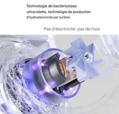 Robinet Filtrant Intelligent “PureFlow Display” | Eau Pure & Bactériostase par Ultraviolets Sans Énergie
