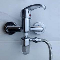 Filtre d’Eau Inox “AquaShield 316” | Anti-Calcaire & Purificateur Universel pour Robinet et Douche
