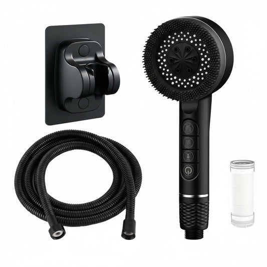Pommeau de douche filtrant 4 modes Supercharged | Haute pression, économie d’eau & filtration douce