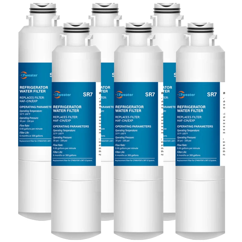 PureFlow CF7 | Filtre Réfrigérateur Samsung DA29-00020B / HAF-CIN – Charbon Actif Naturel & Certifié NSF