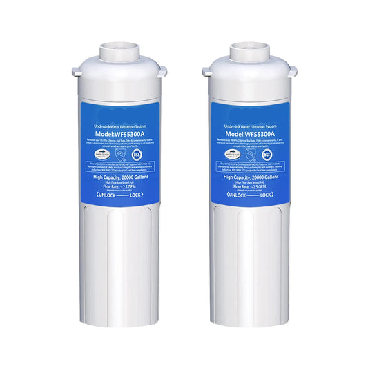 PureFlow RC5300 | Filtre de Rechange 0.5 μm Compatible AquaPure / WFS5300A – Certifié NSF/ANSI, 1 An de Pureté