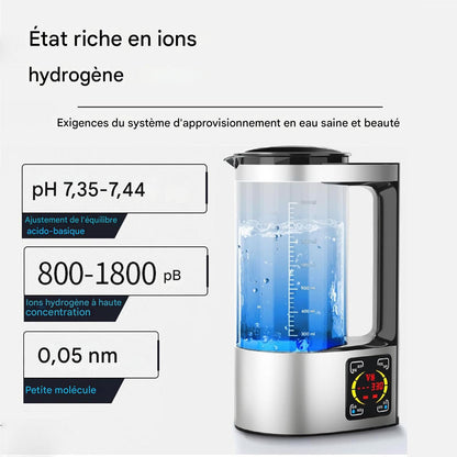 Bouilloire à hydrogène ZARTSEN 2L | Générateur d’eau ionisée & antioxydante – eau pure et revitalisante à domicile