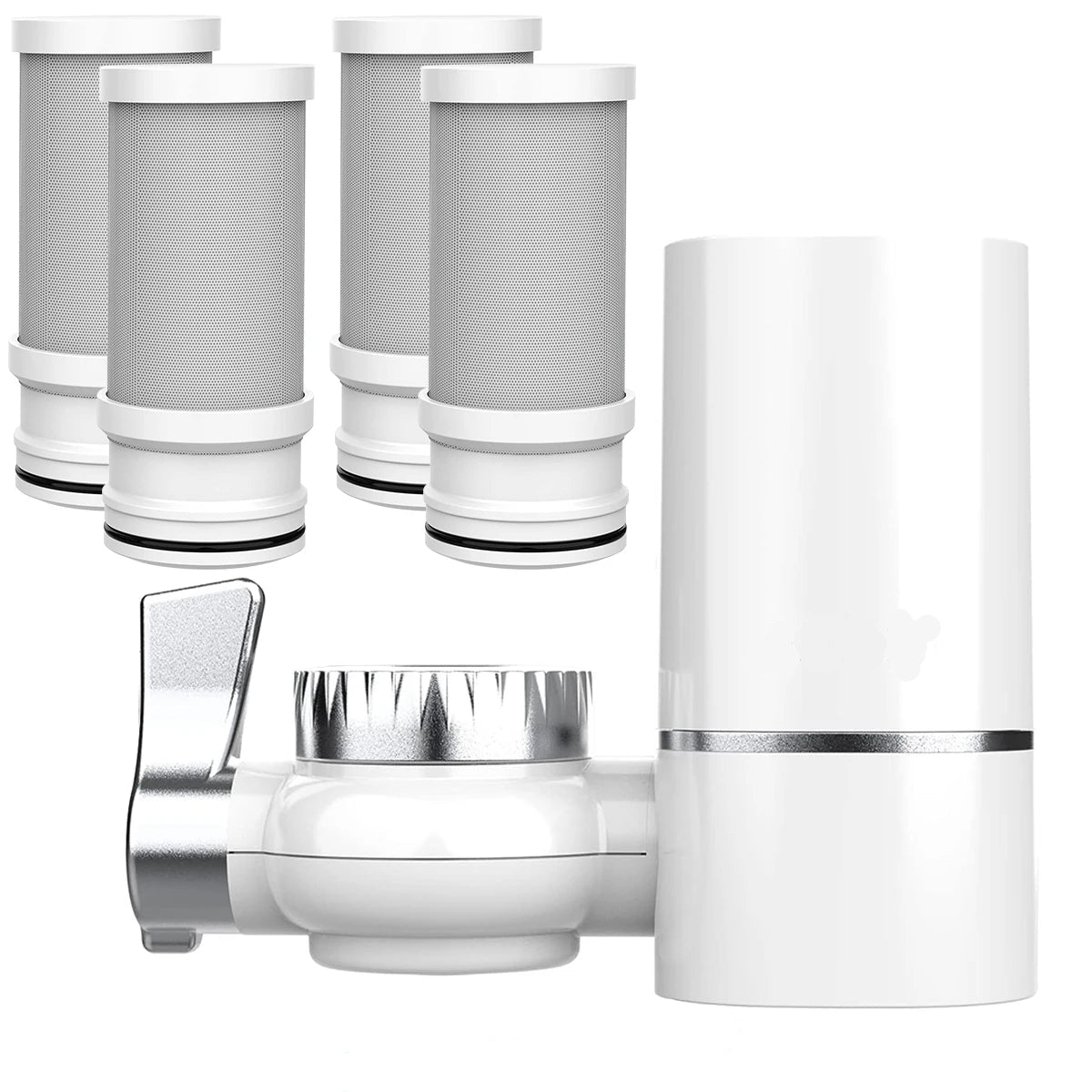 PureStream 320 | Filtre à Eau Robinet 5 Étapes – Anti-Chlore & Plomb | Eau Pure & Goût Naturel