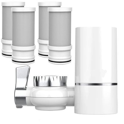 PureStream 320 | Filtre à Eau Robinet 5 Étapes – Anti-Chlore & Plomb | Eau Pure & Goût Naturel