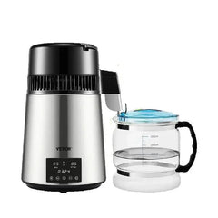 PureSteam 4L | Distillateur d’Eau Inox SucceBuy – Affichage Digital, Sécurité & Pureté Maximale