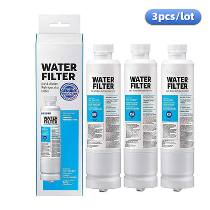 Crystal Filter CRF3699 | Filtre Réfrigérateur Compatible Samsung GE – Charbon Actif, Réduction Chlore & Goût