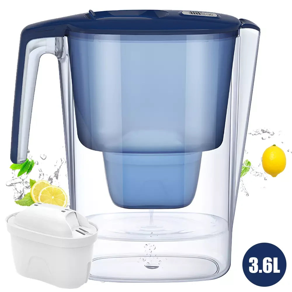💧 Carafe Filtrante “AquaZen 3.6L” – L’Eau Pure, Simplement