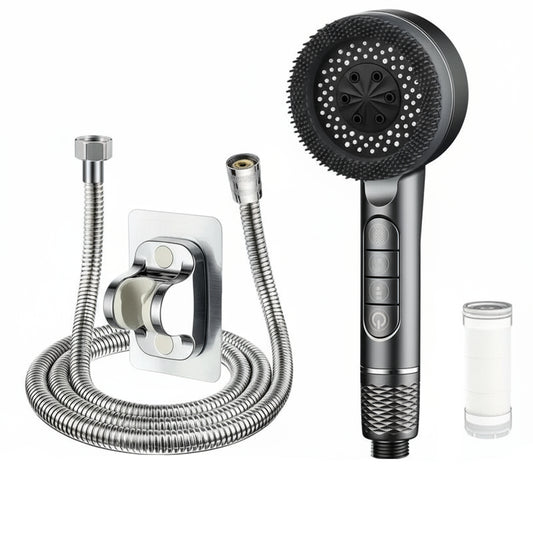 Pommeau de douche filtrant 4 modes Supercharged | Haute pression, économie d’eau & filtration douce