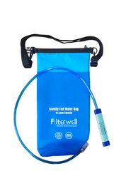 Filtre à Eau par Gravité “FilterWell Gravity 6L” | Purificateur Portable Camping & Survie – 4000L