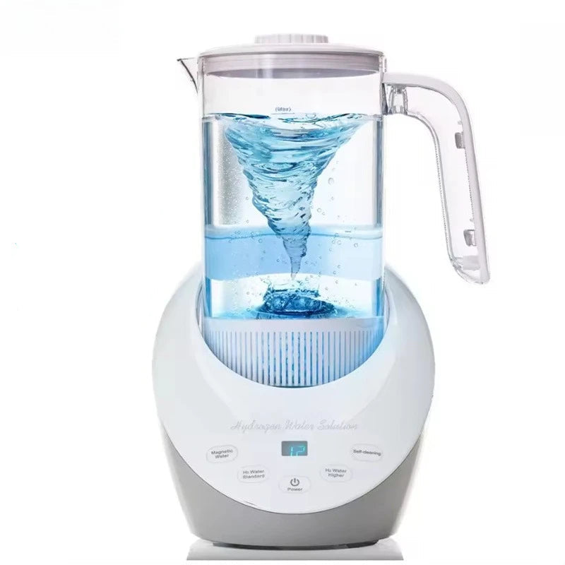 Carafe d’eau hydrogénée YANKE H2-Pitcher | Générateur d’hydrogène SPE/PEM – Eau antioxydante & alcaline