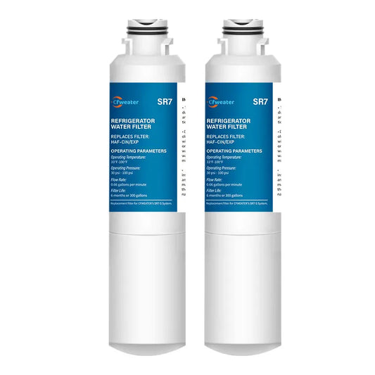 PureFlow CF7 | Filtre Réfrigérateur Samsung DA29-00020B / HAF-CIN – Charbon Actif Naturel & Certifié NSF