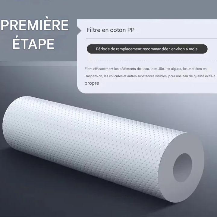 Cartouche Filtrante “AquaPure PP Stage 1” | Filtre Coton Polypropylène – Préfiltration 6 Mois