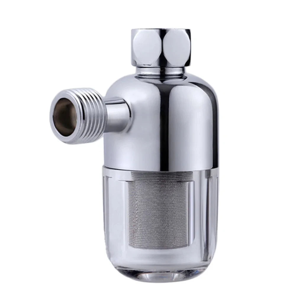 Filtre d’Eau Inox “AquaShield 316” | Anti-Calcaire & Purificateur Universel pour Robinet et Douche