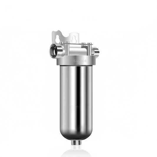 AquaShield WS40 | Filtre Central Inox 304 – Préfiltration Maison & Puits – 40μm Auto-Nettoyant