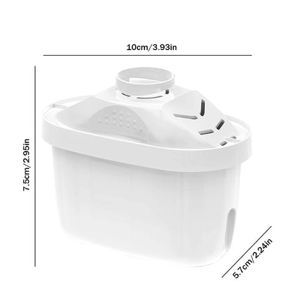 AquaPure Maxtra+ | Cartouche Compatible Brita – Anti-Calcaire & Anti-Chlore (1 à 10 pièces)