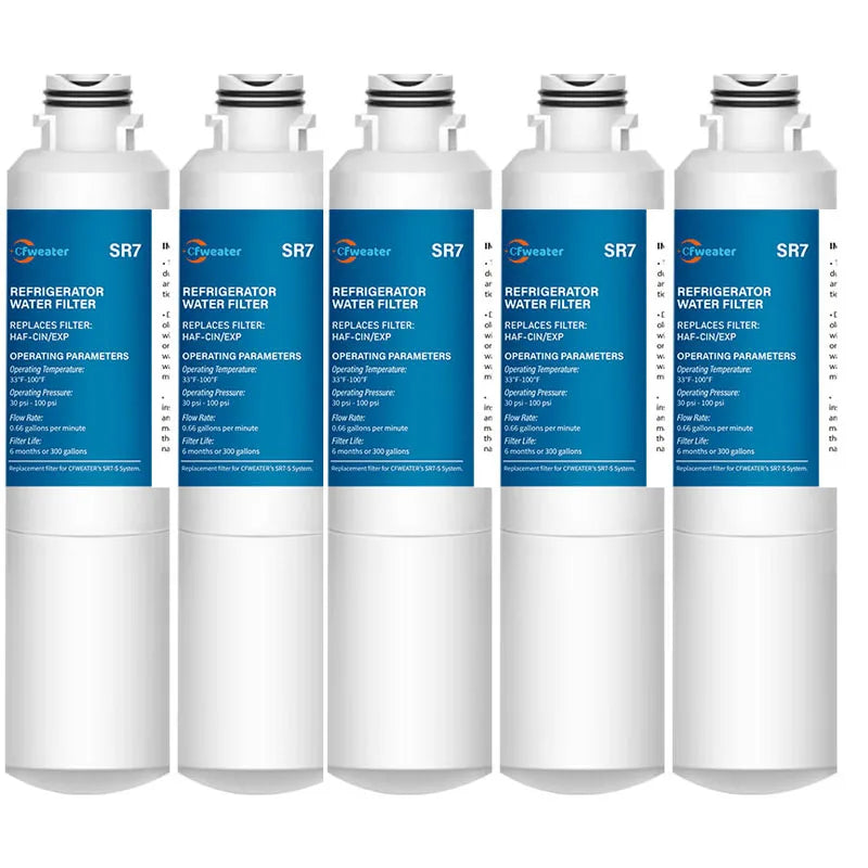 PureFlow CF7 | Filtre Réfrigérateur Samsung DA29-00020B / HAF-CIN – Charbon Actif Naturel & Certifié NSF