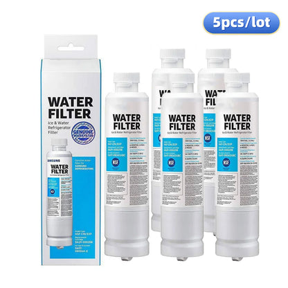 Crystal Filter CRF3699 | Filtre Réfrigérateur Compatible Samsung GE – Charbon Actif, Réduction Chlore & Goût