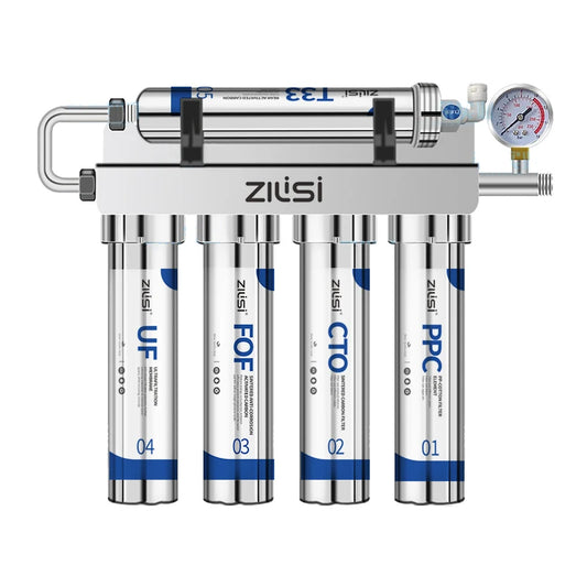 Purificateur d’Eau “AquaPure PH75” | 5 Étapes d’Ultrafiltration & Eau Minéralisée Directe