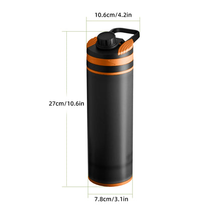 Gourde Filtrante “ClearFlow Bottle 10K” | Eau Pure Outdoor – Filtration Ultra-Fine 10 000 L