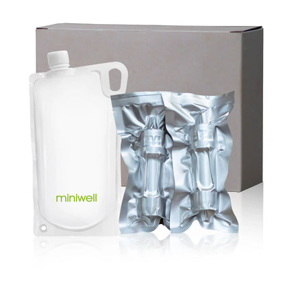 MiniWell Pro | Filtre à Eau Portable d’Urgence – Randonnée, Camping & Survie Sans Électricité