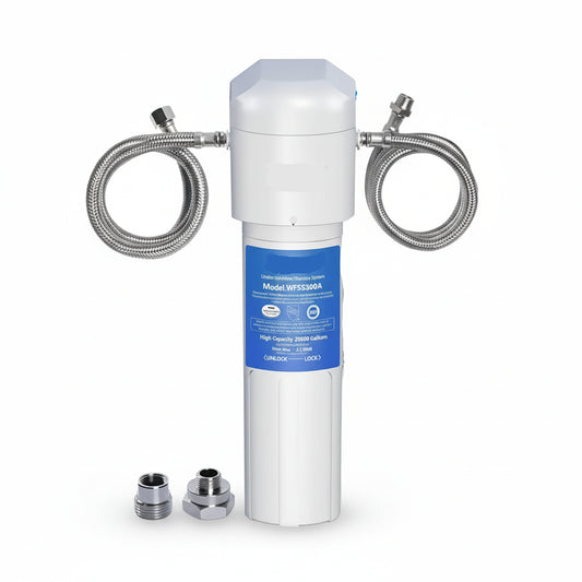 AquaPure WFS5300 | Filtre à Eau Sous Évier 0.5 μm – Certifié NSF/ANSI, Haute Débit & Installation Express