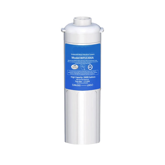 PureFlow RC5300 | Filtre de Rechange 0.5 μm Compatible AquaPure / WFS5300A – Certifié NSF/ANSI, 1 An de Pureté